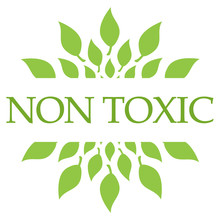 Non Toxic Leaves Green Circular 