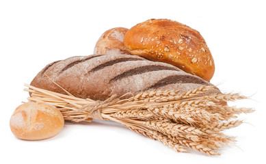 bakery products isolated