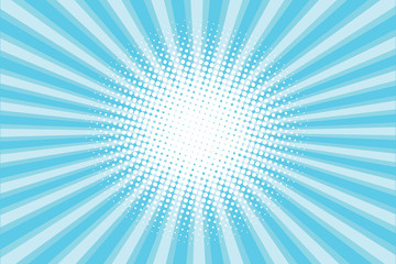 blue colored back pop art style background