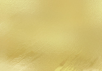 Wall Mural - Shiny gold metallic foil.