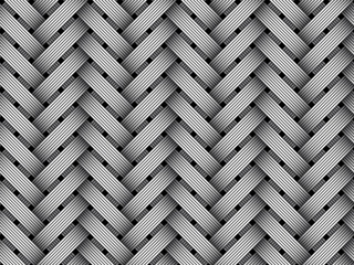 Vector woven fiber seamless pattern