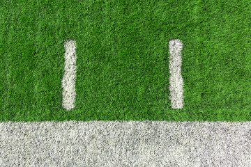 Wall Mural - Football field with yard lines