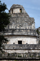 Canvas Print - Ancient Mayan building called 