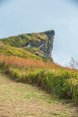 Mountain view of Phu Chi Fa at Chiangrai province