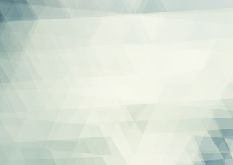 Poster - Pale background textured by triangles. Vector pattern