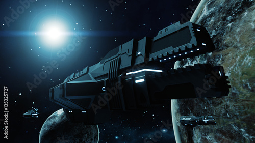 futurystyczny-okret-transportowy-w-przestrzeni-na-tle-planet