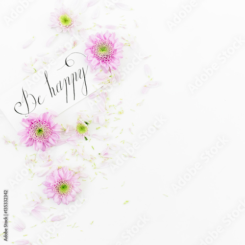 Valentine S Background Floral Pattern Of Pink Flowers And Paper