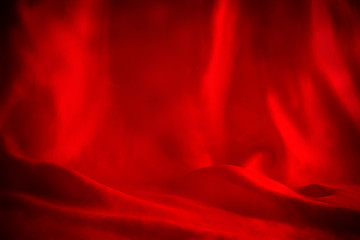 Elegant soft red satin silk background