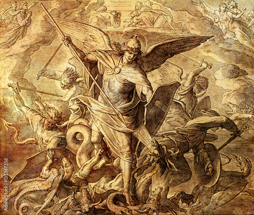 archaniol-michal-walczacy-ze-smokiem-grawerunek-nazarenskiej-szkoly-opubl
