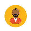 © djvstock - jail prisoner with dark skin icon image vector illustration design