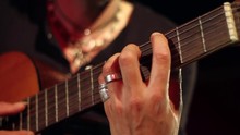 Flamenco Acoustic Spanish Guitarist Playing Guitar 2