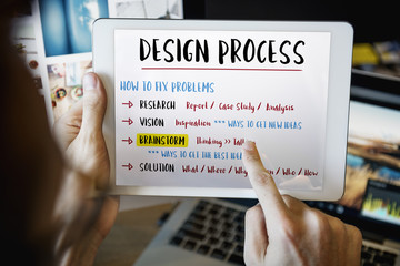 Poster - Design Creative Process Solution Concept