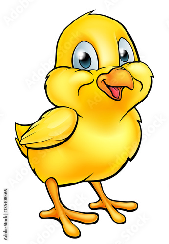 Cartoon Easter Chick
