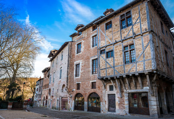 Wall Mural - Rue Daurade à Cahors, Occitanie, France