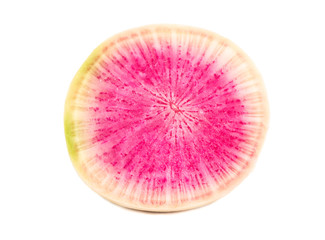 Wall Mural - Half of watermelon radish