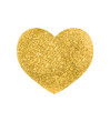 Gold vector heart. Element for different design