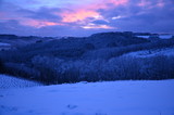 Fototapeta Niebo - Schneelandschaft