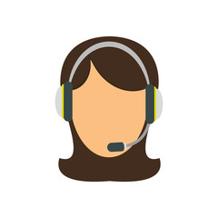 Poster - customer support Icon image, vector illustration design