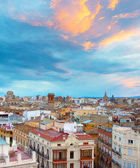 Canvas Print - Valencia Old Town , Spain