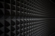 © ifriday - Close up of studio sound acoustical foam Background