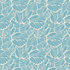 Elegant vector butterflies pattern. Abstract seamless background.