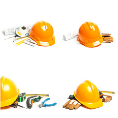 Wall Mural - Standard construction safety equipment