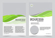© kheat - Green Brochure template flyer design