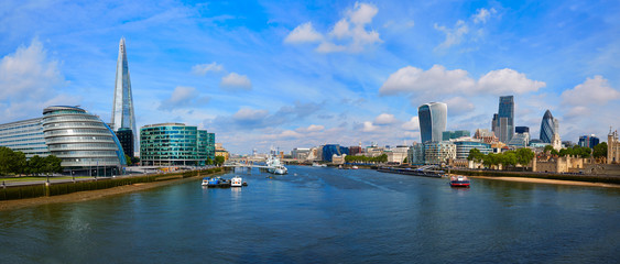 Sticker - London skyline sunset City Hall on Thames