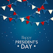 © Gstudio - happy presidents day poster vector illustration design