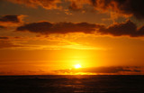 Fototapeta Morze - Hawaii, USA, Sonnenuntergang