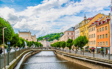 Karlovy Vary At Czech Republic