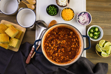 Canvas Print - Turkey chili