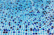 © whyframeshot - blue mosaic tile texture background