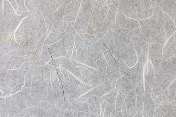 Japanese white gold paper texture background