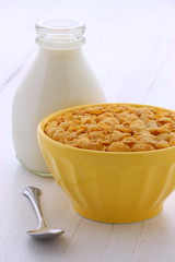 Sticker - Healthy corn flakes breakfast