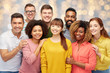 © Syda Productions - international group of happy smiling people