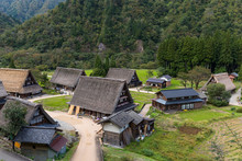 Traditional Village Shirakawago In Japan