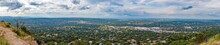 Clouds Above Johannesburg North Western Suburbs Wide Panorama Fr