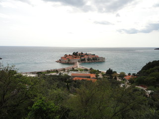 Island Town on Croatian Coast