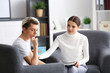 © Africa Studio - Young female psychologist working with teenager boy in office