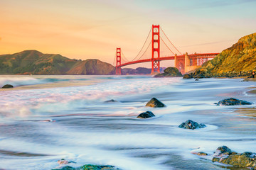 Golden Gate Bridge in San Francisco, California