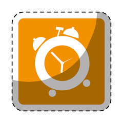 Canvas Print - alarms clock icon image design, vector illustration