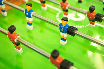 Table football soccer game