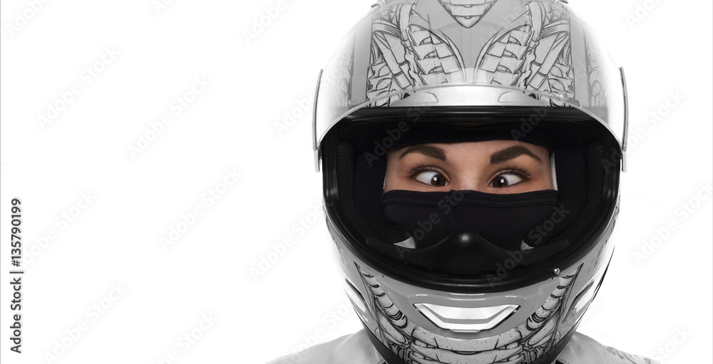 funny women's motorcycle helmet Cool Girl Pink Cat Ear Electric Half Face Sausage Mouth Funny Helmet Decoration