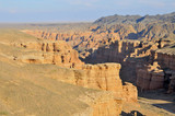 Fototapeta  - Sharyn Canyon (also known as Charyn Canyon) on the Sharyn River in Kazakhstan
