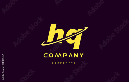 Hq Small Alphabet Yellow Letter Logo Vector Icon Design Buy This Stock Vector And Explore Similar Vectors At Adobe Stock Adobe Stock