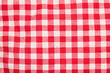 Napkin. Preparing for dinner. Checkered.