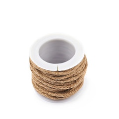 Wall Mural - Decorational rope string on a bobbin