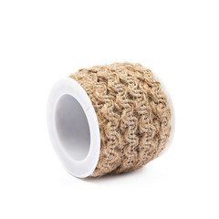 Wall Mural - Decorational rope string on a bobbin