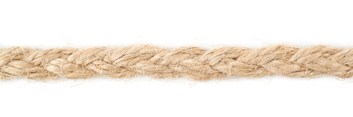 Wall Mural - Line of a linen rope string